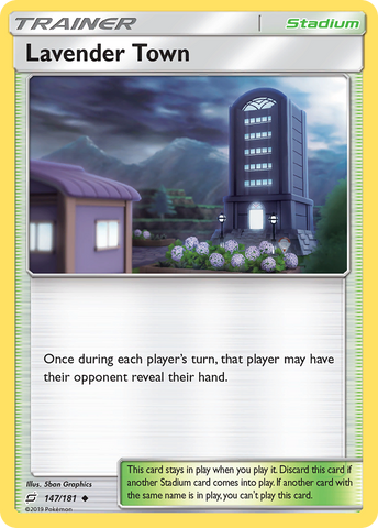 Pokemon | Lavender Town (147/181) [Sun & Moon: Team Up] | The Nerd Merchant