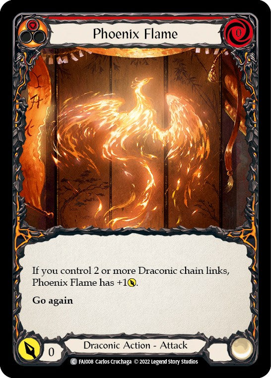 Flesh and Blood TCG | Phoenix Flame [FAI008] (Uprising Fai Blitz Deck) | The Nerd Merchant