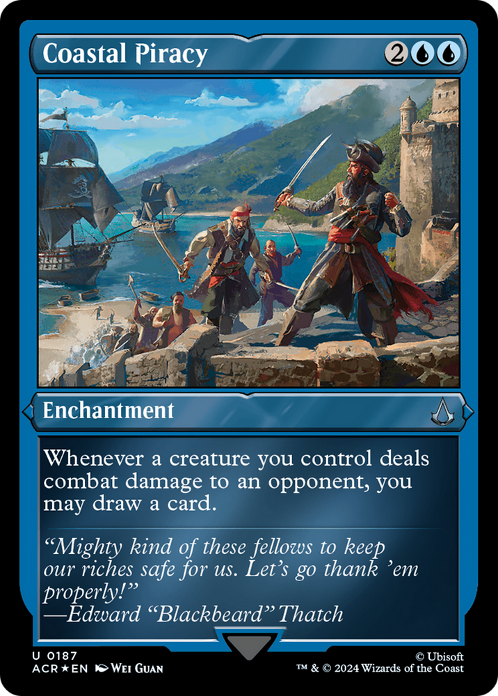 Magic | Coastal Piracy (Foil Etched) [Assassin's Creed] | The Nerd Merchant