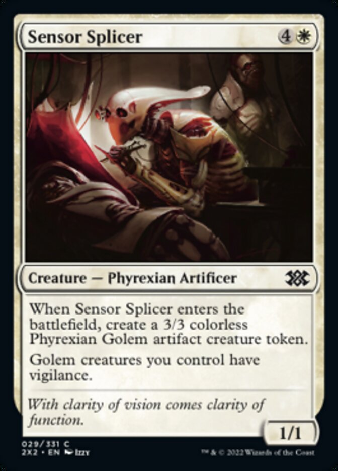 Magic | Sensor Splicer [Double Masters 2022] | The Nerd Merchant