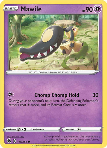Pokemon | Mawile (119/264) [Sword & Shield: Fusion Strike] | The Nerd Merchant