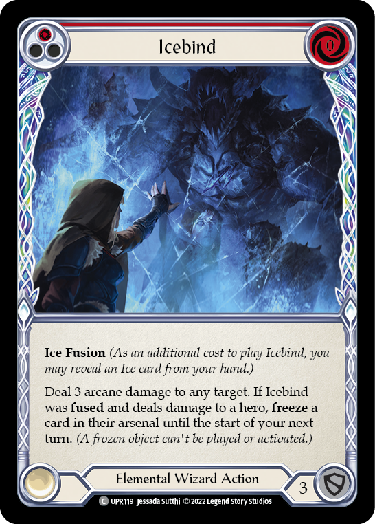 Flesh and Blood TCG | Icebind (Red) [UPR119] (Uprising) | The Nerd Merchant