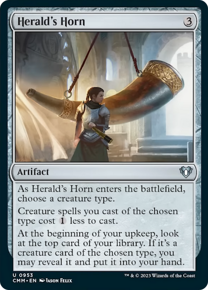 Magic | Herald's Horn [Commander Masters] | The Nerd Merchant