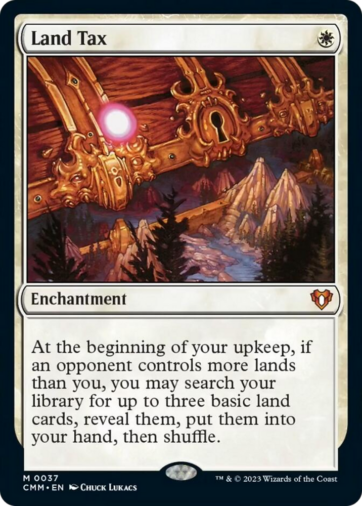 Magic | Land Tax [Commander Masters] | The Nerd Merchant