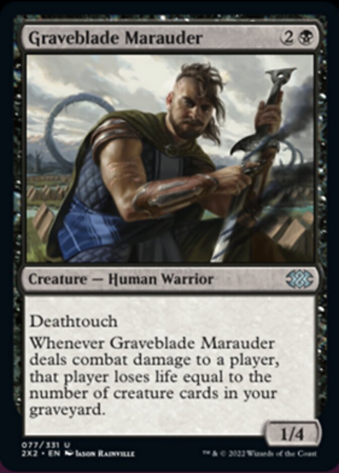 Magic | Graveblade Marauder [Double Masters 2022] | The Nerd Merchant