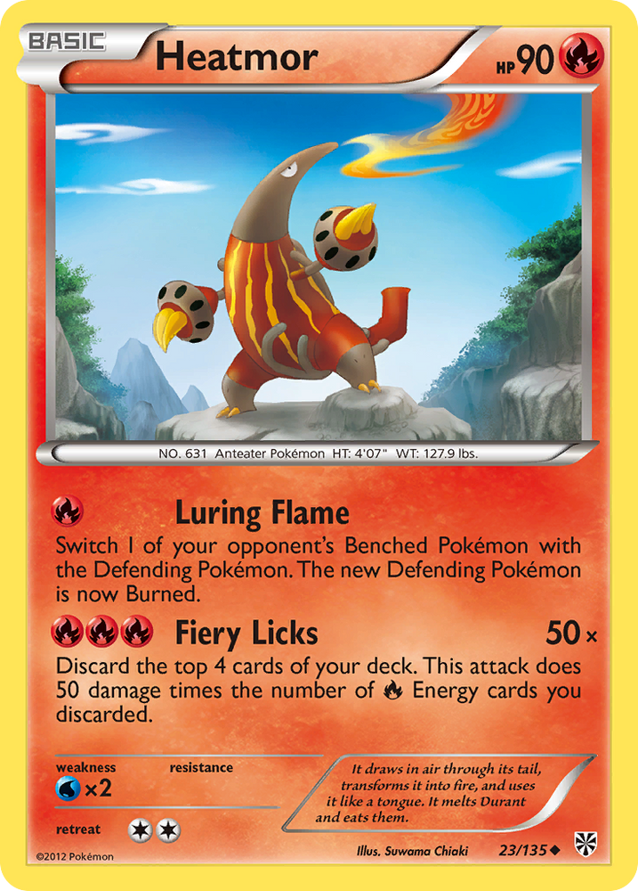 Pokemon | Heatmor (23/135) [Black & White: Plasma Storm] | The Nerd Merchant