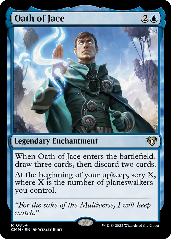 Magic | Oath of Jace [Commander Masters] | The Nerd Merchant