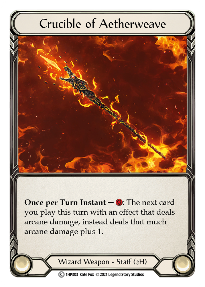 Flesh and Blood TCG | Crucible of Aetherweave [1HP303] (History Pack 1) | The Nerd Merchant