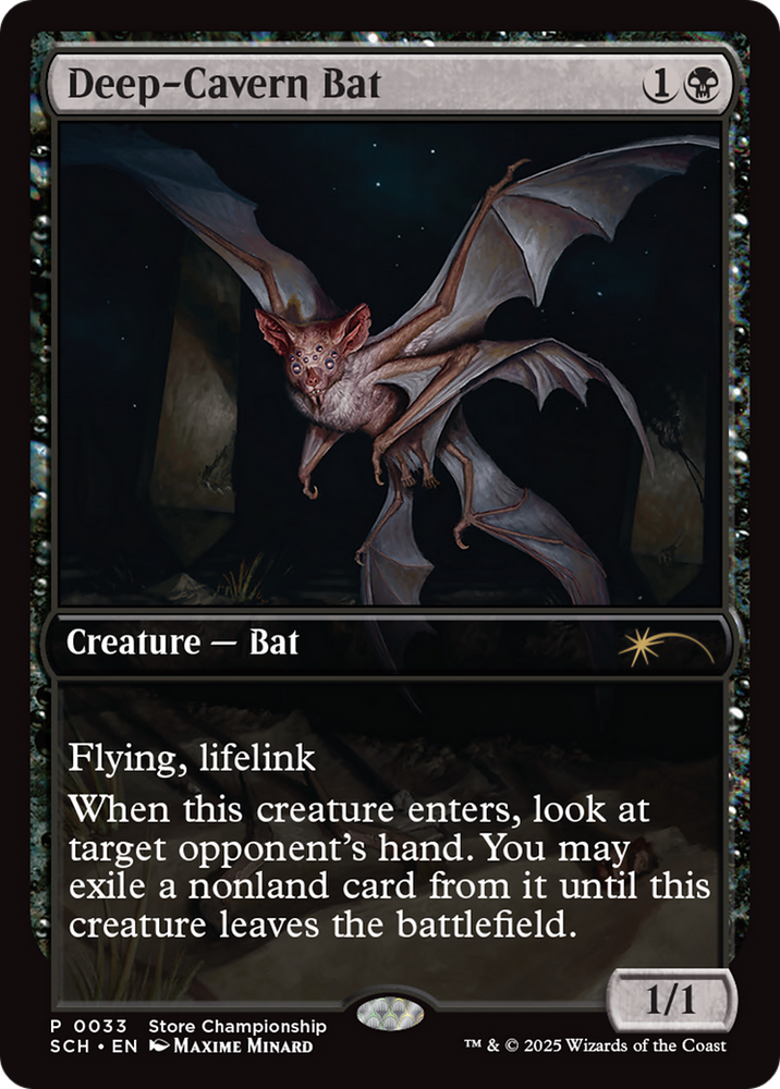 Deep-Cavern Bat [Store Championships 2025]