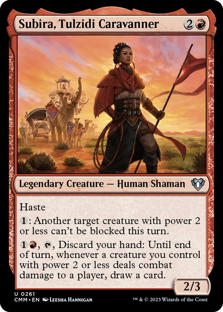 Magic | Subira, Tulzidi Caravanner [Commander Masters] | The Nerd Merchant