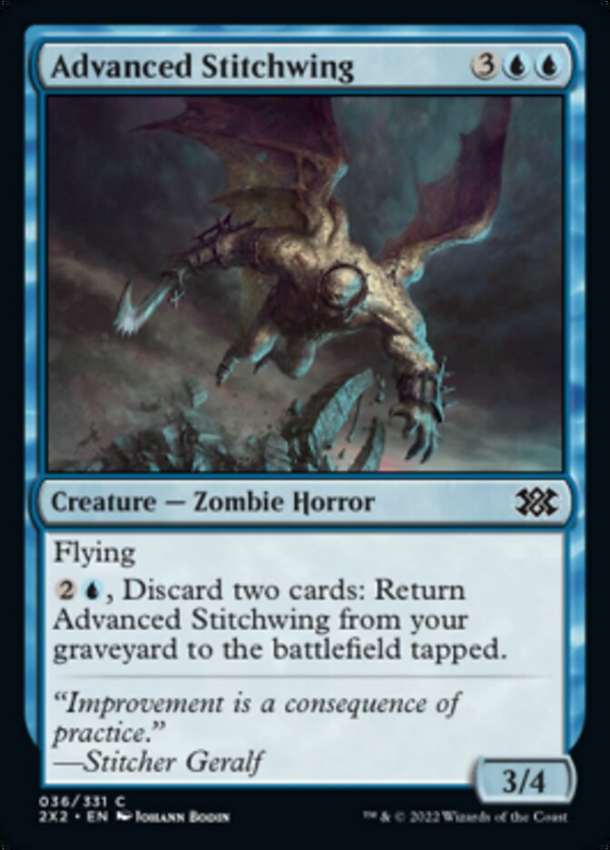 Magic | Advanced Stitchwing [Double Masters 2022] | The Nerd Merchant
