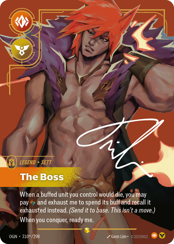 The Boss (Signature Foil) - Origins #310