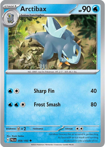 Pokemon | Arctibax (059/193) [Scarlet & Violet: Paldea Evolved] | The Nerd Merchant