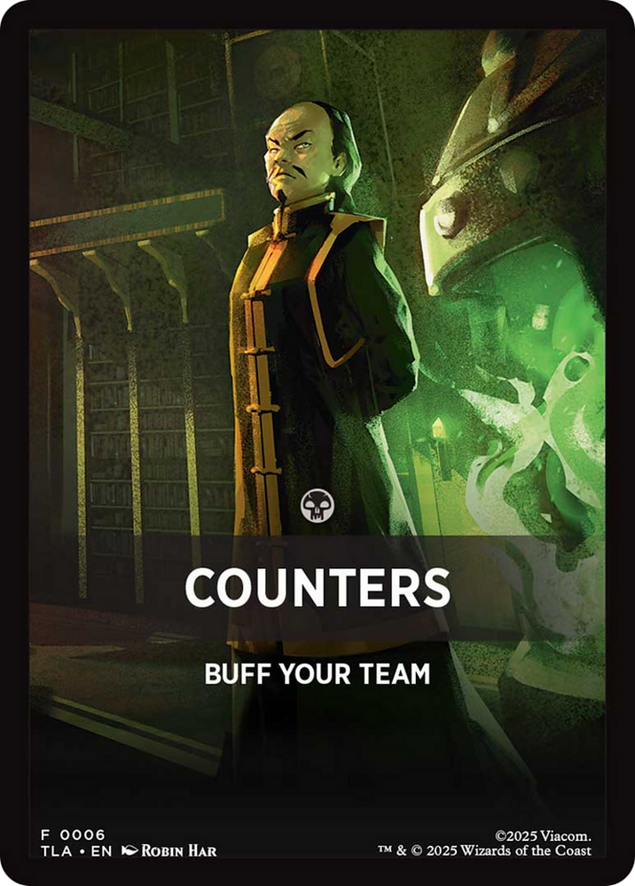 Counters Theme Card [Avatar: The Last Airbender Tokens]