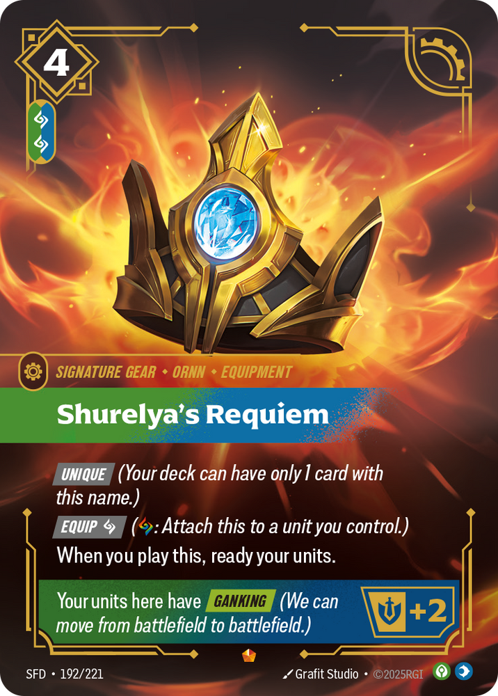 Shurelya's Requiem (Foil) - Spiritforged #192