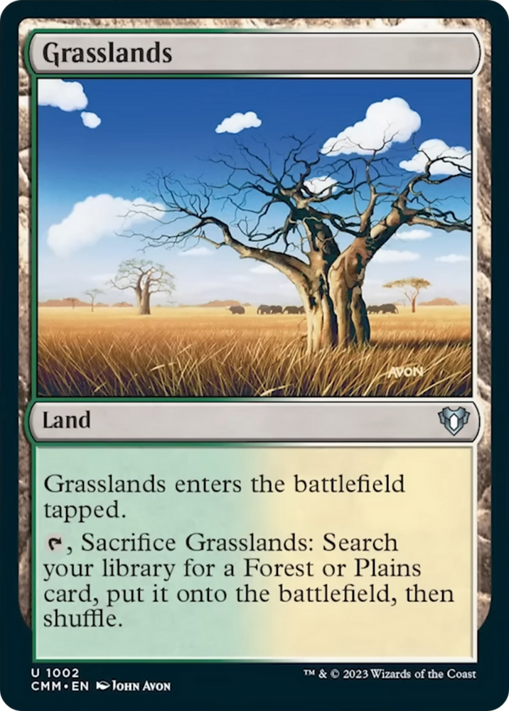 Magic | Grasslands [Commander Masters] | The Nerd Merchant