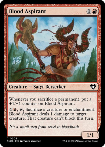 Magic | Blood Aspirant [Commander Masters] | The Nerd Merchant
