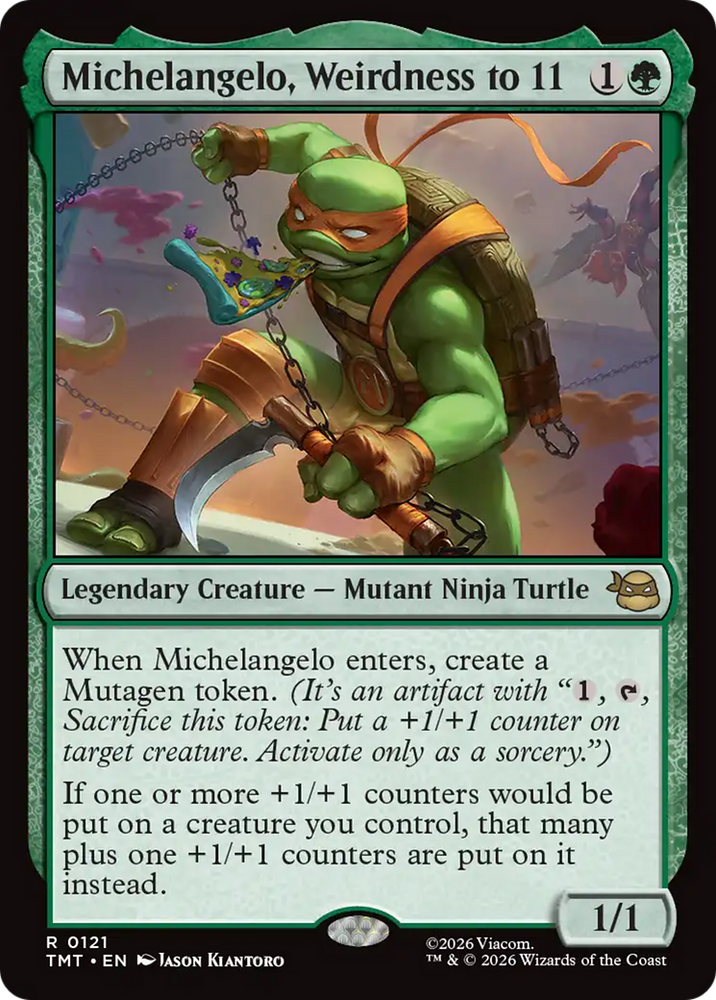 Magic | Michelangelo, Weirdness to 11 [Teenage Mutant Ninja Turtles] | The Nerd Merchant