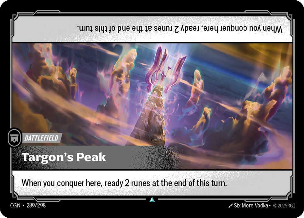Targon's Peak (Foil) - Origins #289
