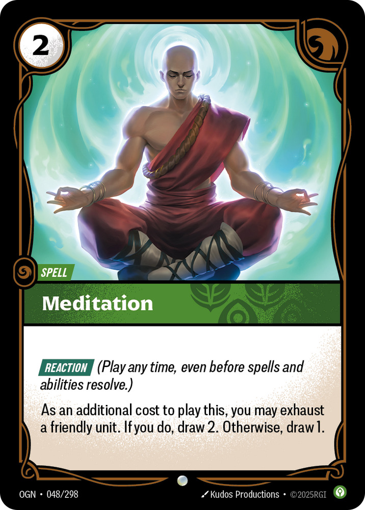 Meditation (Foil) - Origins #48