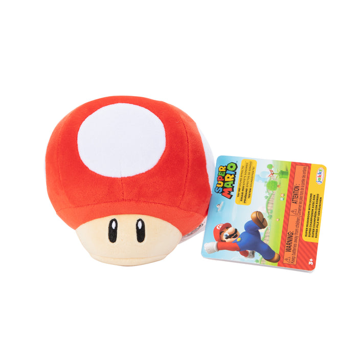 Jakks Pacific - Super Mario SFX Plus - Power Up Mushroom (Red)