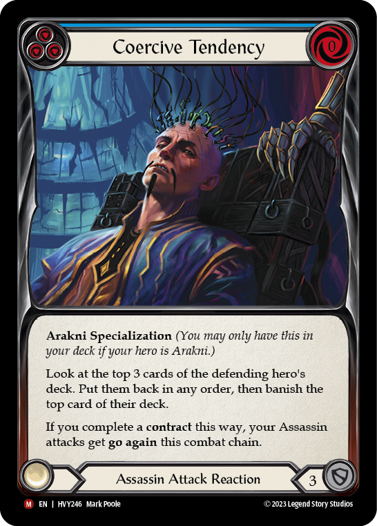 Flesh and Blood TCG | Coercive Tendency [HVY246] (Heavy Hitters) | The Nerd Merchant
