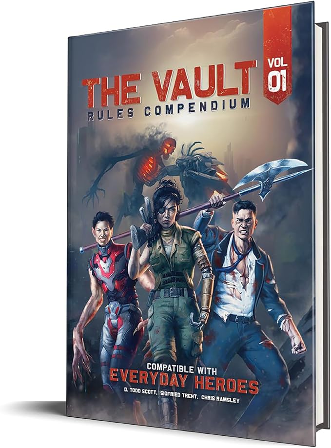 Everyday Heroes: The Vault: Rules Compendium Vol 1 | The Nerd Merchant