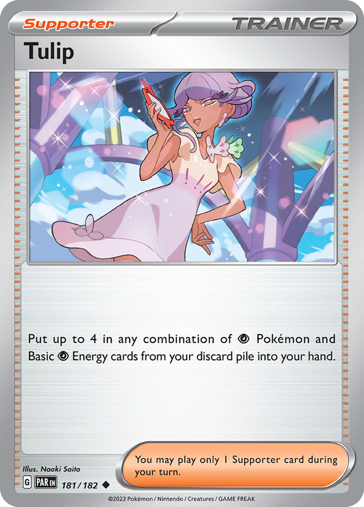 Pokemon | Tulip (181/182) [Scarlet & Violet: Paradox Rift] | The Nerd Merchant