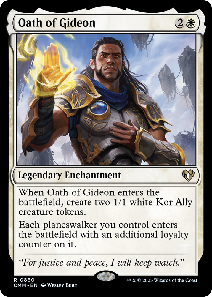 Magic | Oath of Gideon [Commander Masters] | The Nerd Merchant