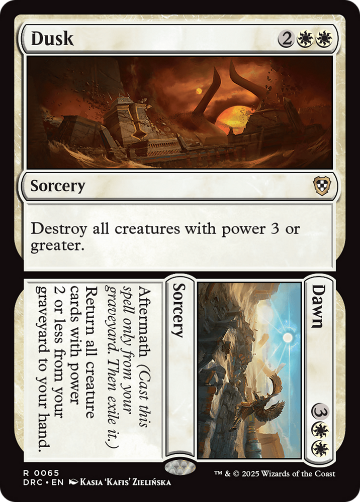 Magic | Dusk // Dawn [Aetherdrift Commander] | The Nerd Merchant