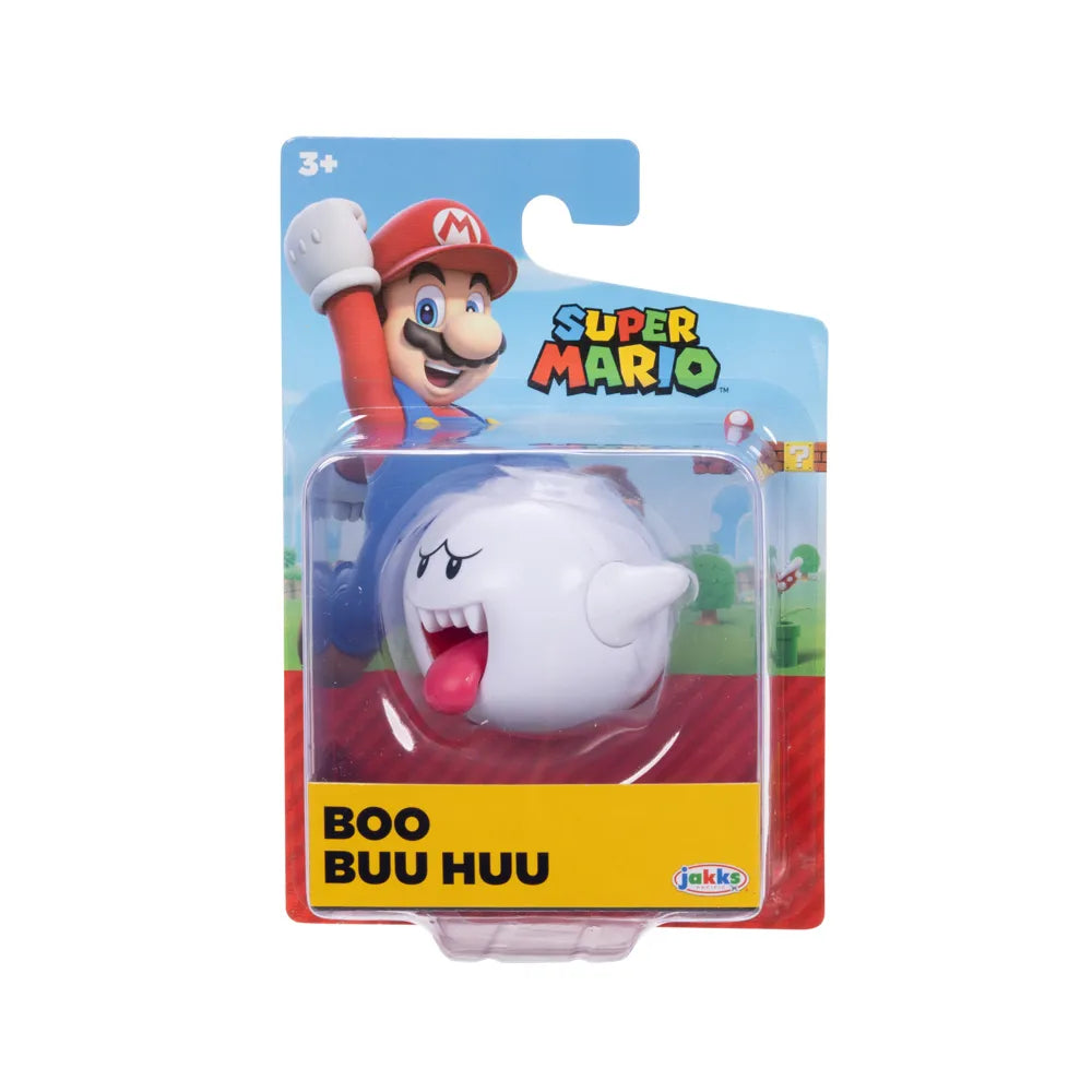 Jakks Pacific - Super Mario 2.5in Figures - Boo (Buu Huu)
