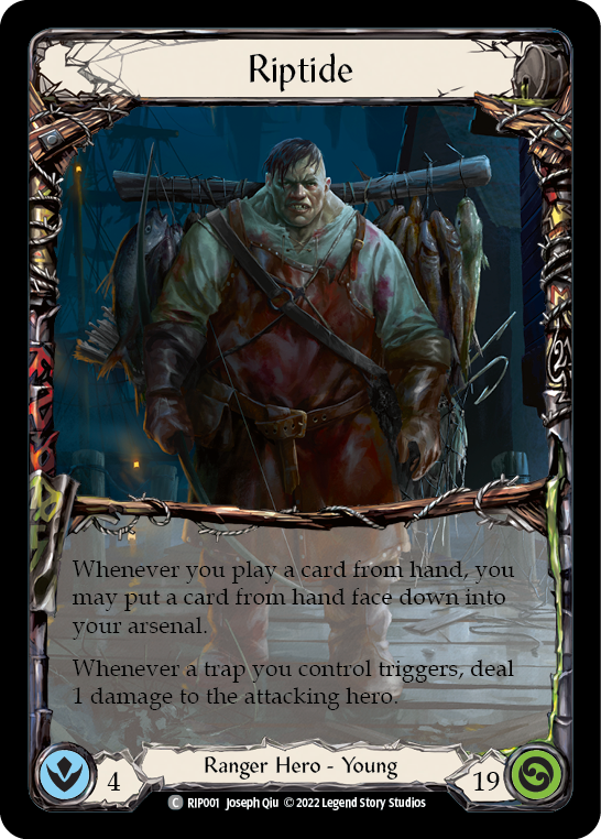 Flesh and Blood TCG | Riptide [RIP001] (Outsiders Riptide Blitz Deck) | The Nerd Merchant