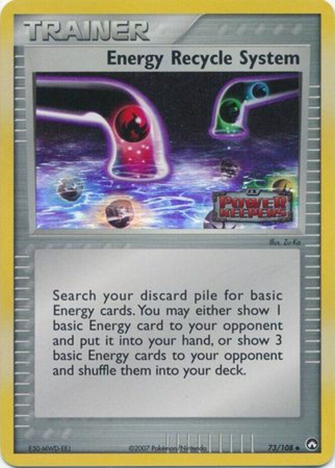 Pokemon | Energy Recycle System (73/108) (Stamped) [EX: Power Keepers] | The Nerd Merchant