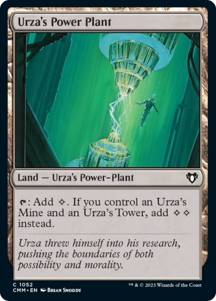 Magic | Urza's Power Plant [Commander Masters] | The Nerd Merchant