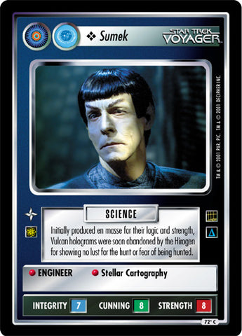 Sumek (Alternate) - Holodeck Adventures