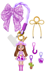 Jakks Pacific - Charming - Cowgirl Doll Charm