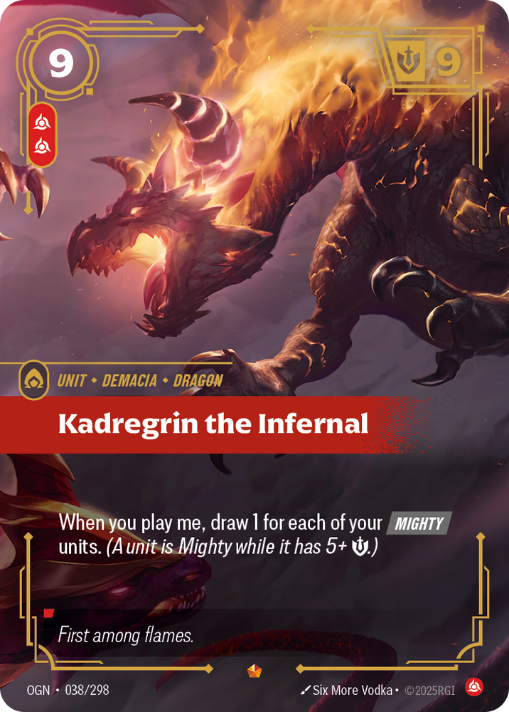 Kadregrin the Infernal (Foil) - Origins #38