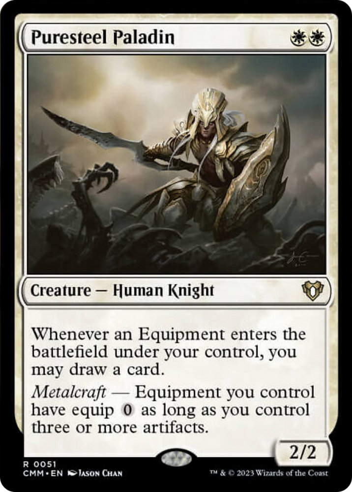 Magic | Puresteel Paladin [Commander Masters] | The Nerd Merchant
