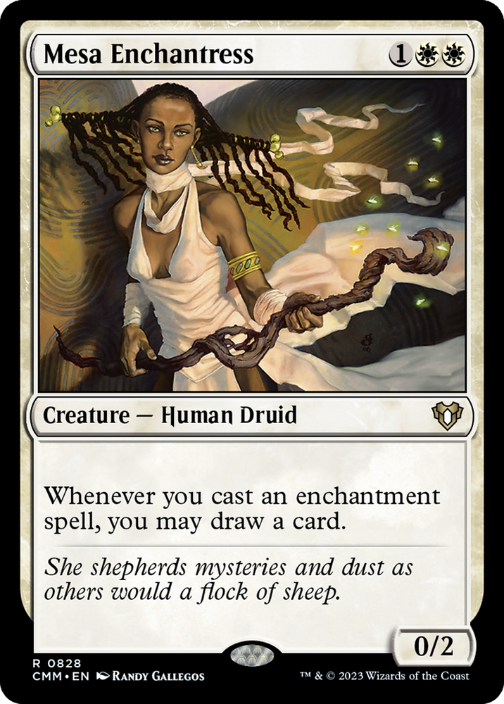 Magic | Mesa Enchantress [Commander Masters] | The Nerd Merchant