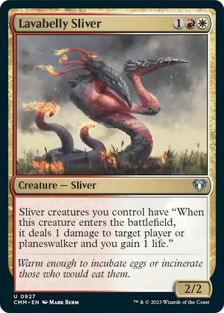 Magic | Lavabelly Sliver [Commander Masters] | The Nerd Merchant