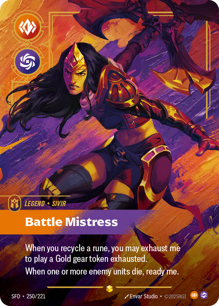 Battle Mistress (Foil) - Spiritforged #250