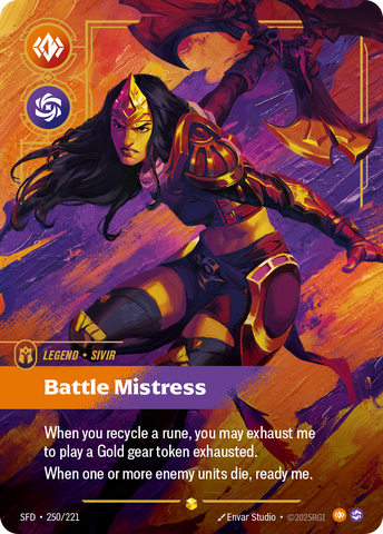 Battle Mistress (Foil) - Spiritforged #250
