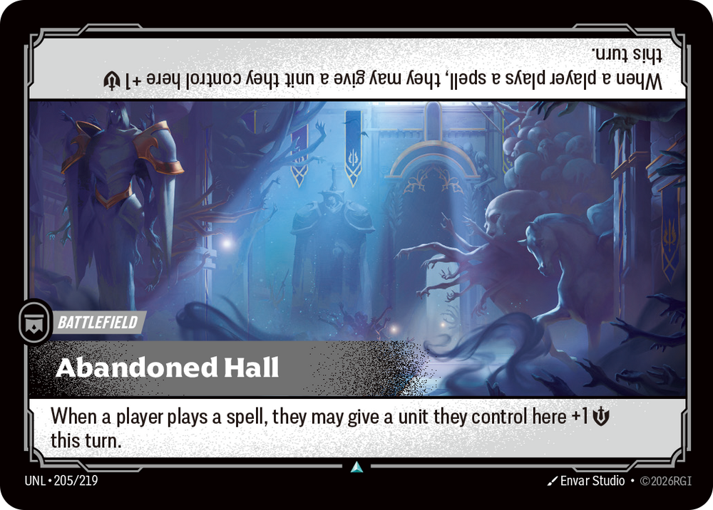 Abandoned Hall (Foil) - Unleashed (205/219)