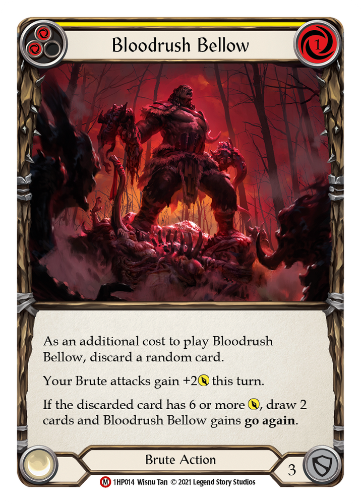 Flesh and Blood TCG | Bloodrush Bellow [1HP014] (History Pack 1) | The Nerd Merchant