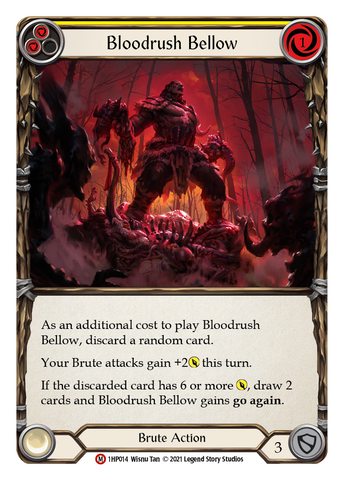 Flesh and Blood TCG | Bloodrush Bellow [1HP014] (History Pack 1) | The Nerd Merchant