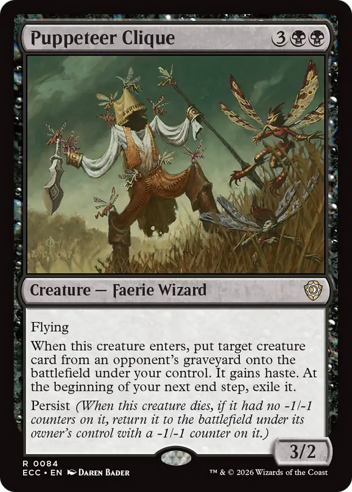Magic | Puppeteer Clique [Lorwyn Eclipsed Commander] | The Nerd Merchant