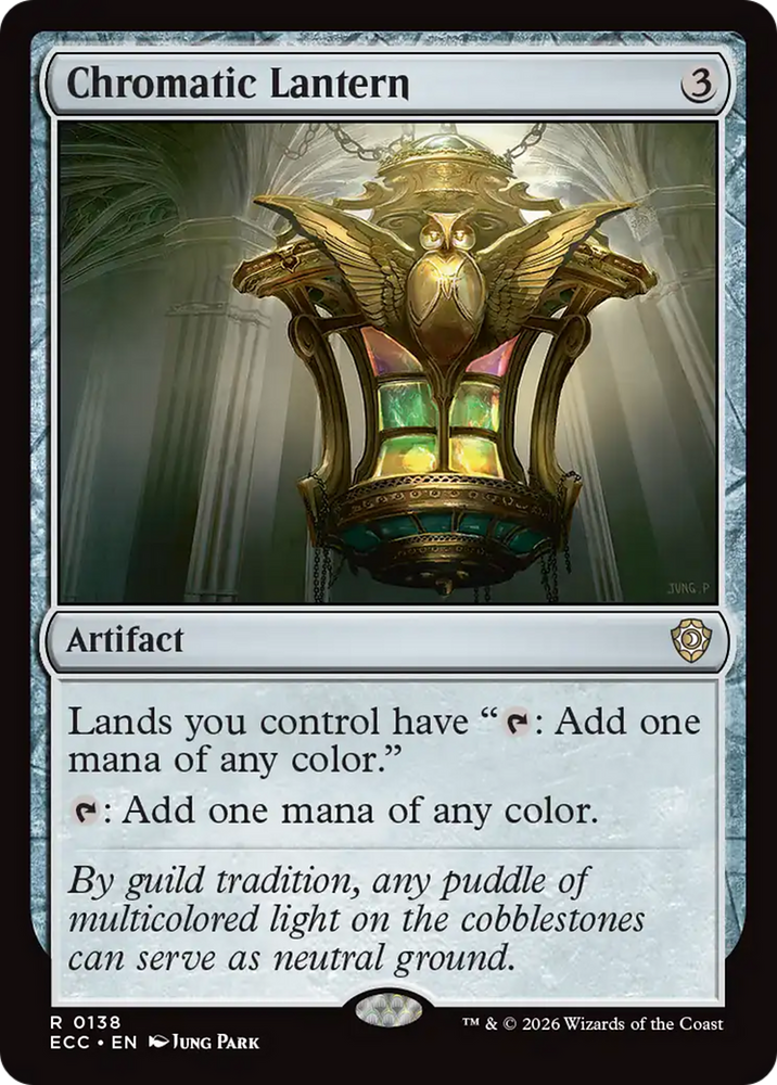Magic | Chromatic Lantern [Lorwyn Eclipsed Commander] | The Nerd Merchant