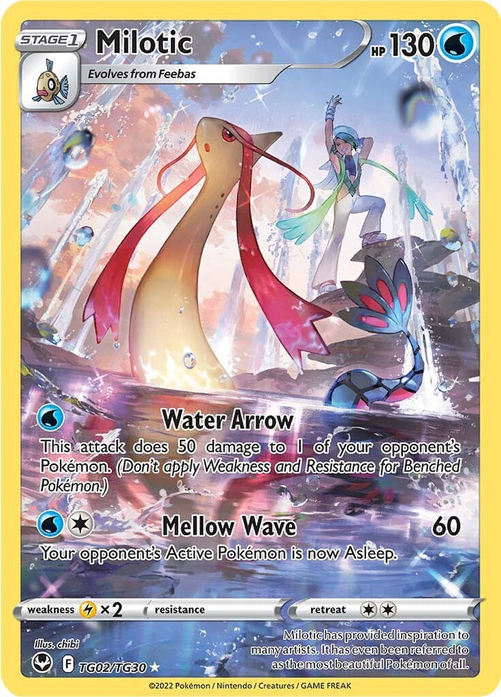 Pokemon | Milotic (TG02/TG30) [Sword & Shield: Silver Tempest] | The Nerd Merchant