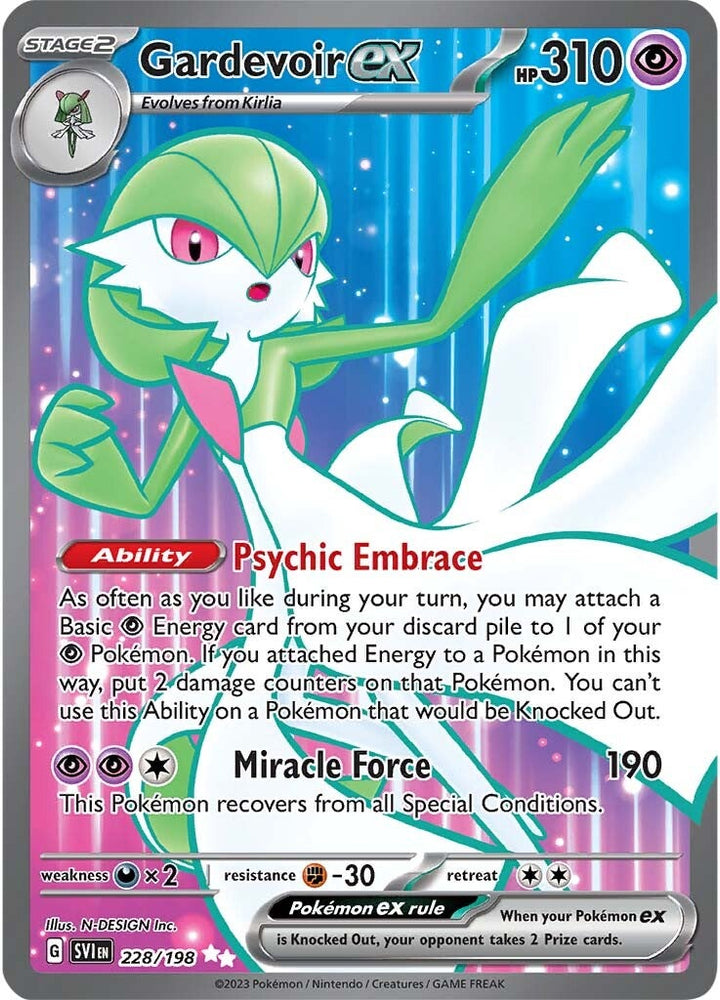 Pokemon | Gardevoir ex (228/198) [Scarlet & Violet: Base Set] | The Nerd Merchant