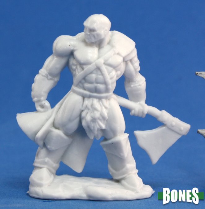 Reaper 77047: Goldar, Male Barbarian Bones Classic